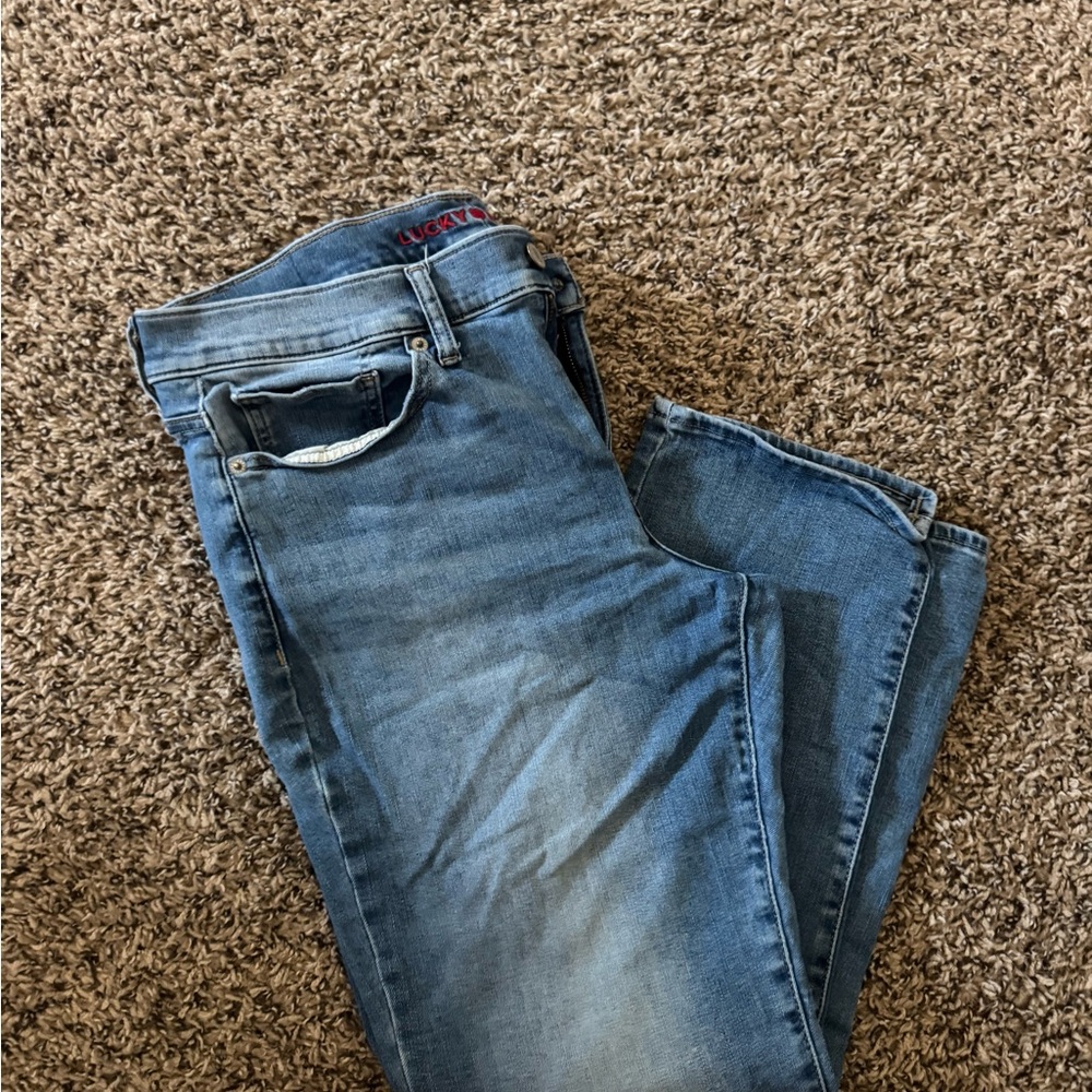Lucky Brand Sweet Mid-rise Cropped Jeans